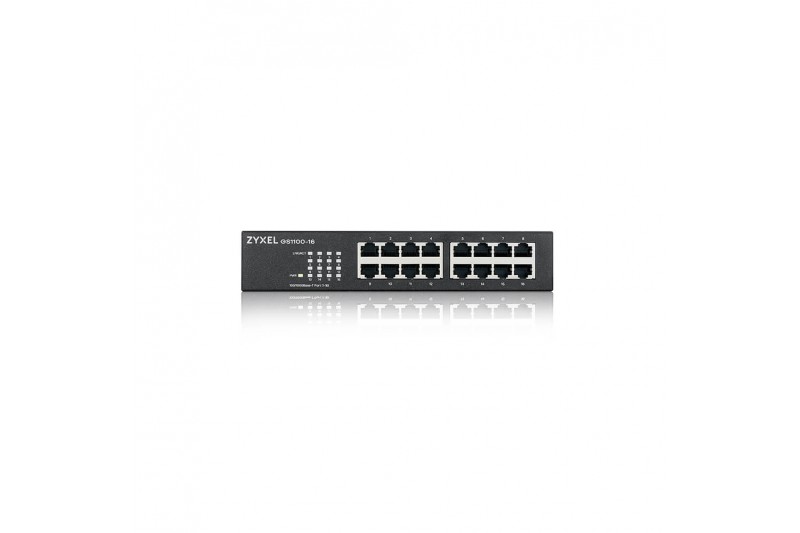 ZyXEL Zyxel GS-1100-16 V3 - Switch Commutateur 16 x 10/100/1000 rackable ZyXEL Zyxel GS-1100-16 V3 - Switch Commutateur 16 x 10/100/1000 rackable