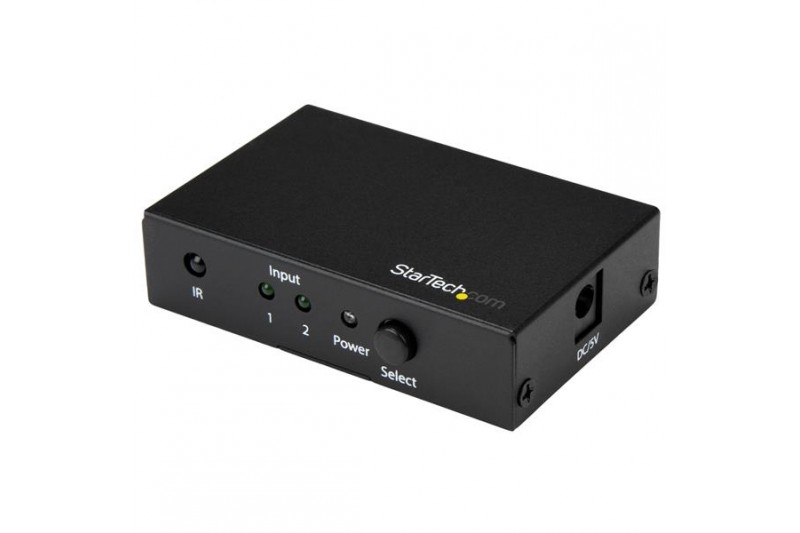 StarTech.com Switch HDMI 2 ports Commutateur HDMI 2x1 Ultra HD 4K *VS221HD20*
