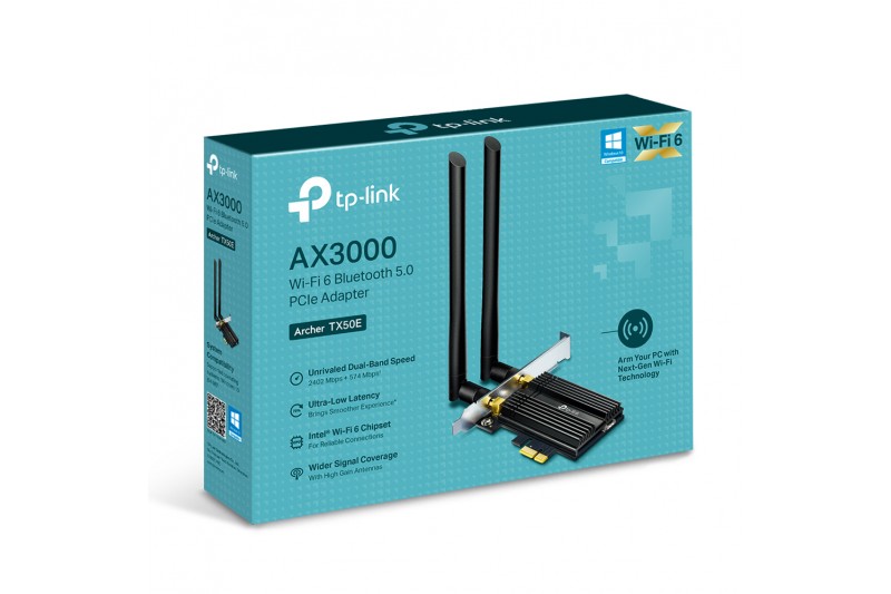 TP-Link Archer TX50EE - carte réseau WIFI 6 - PCIe