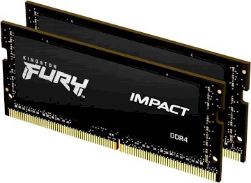 Mémoire SODIMM DDR4 -3200 2 x 8Go * Kingston Fury Impact KF432S20IBK2/16*