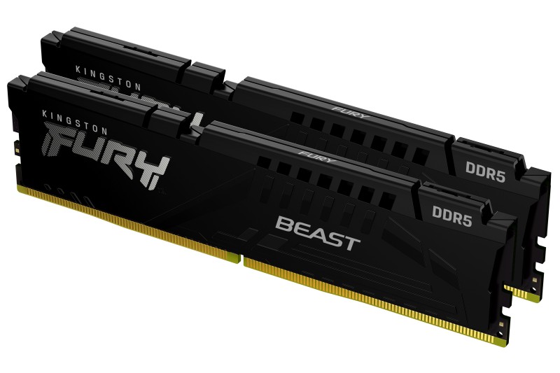 Mémoire DDR5 5200 2 x 16Go * Kingston FURY Beast KF552C40BBK2-32 * Mémoire DDR5 5200 2 x 16Go * Kingston FURY Beast KF552C40BBK2-32 *
