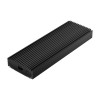 Boîtier SSD M.2 NVMe 10Gbps USB C 3.1 Gen2, boîtier externe noir * ASM2-022B *