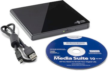 Graveur DVD slim externe USB noir 24x *Hitachi LG DVD/RW GP57EB40 Black Retail*