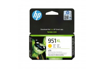 HP 951XL - à rendement élevé - jaune - original - cartouche d'encre