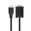 Câble VGA Male (source) vers HDMI Male (sortie) 1.8m *Nanocable 10.15.46.02*
