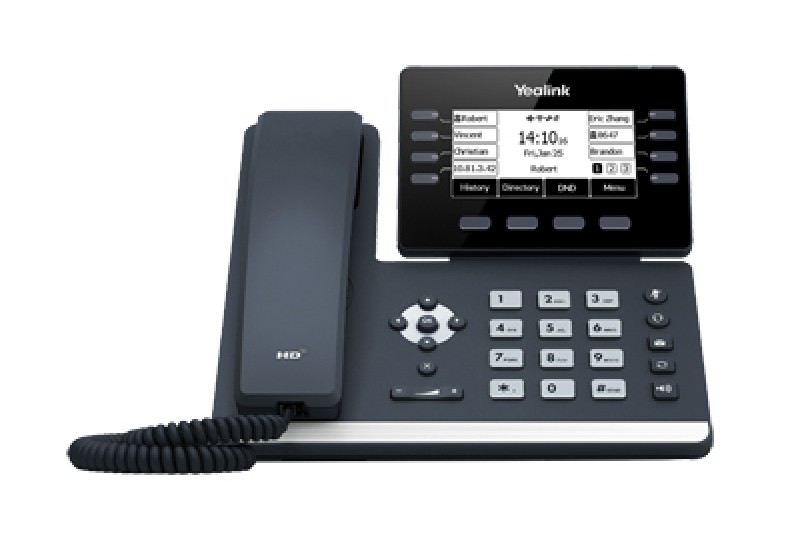 POSTE IP BLUETOOTH WIFI SS ALIM 8 TOUCHES / GIGA / MAINS LIBRES * Yealink T53W*