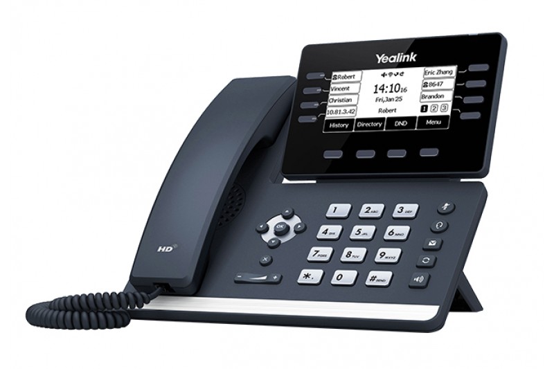 POSTE IP BLUETOOTH WIFI SS ALIM 8 TOUCHES / GIGA / MAINS LIBRES * Yealink T53W*