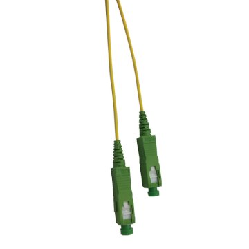 Cordon FO Splx monomode 9/125 G657A2 GRADE B SC APC/SC APC 1,5m Jaune*2078063*
