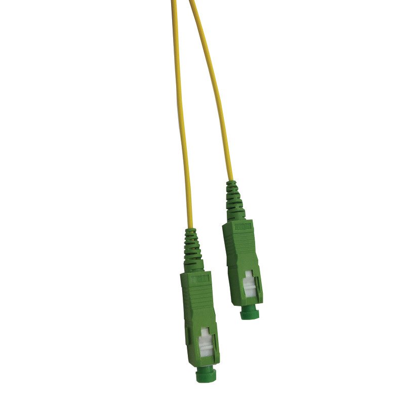 Cordon FO Splx monomode 9/125 G657A2 GRADE B SC APC/SC APC 1,5m Jaune*2078063*