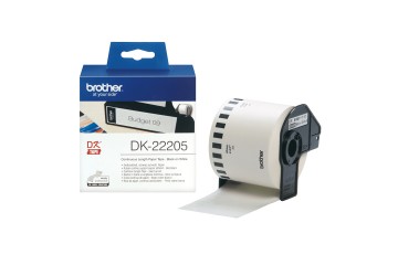 Brother DK-22205 - papier thermique - Rouleau (6,2 cm x 30,5 m)