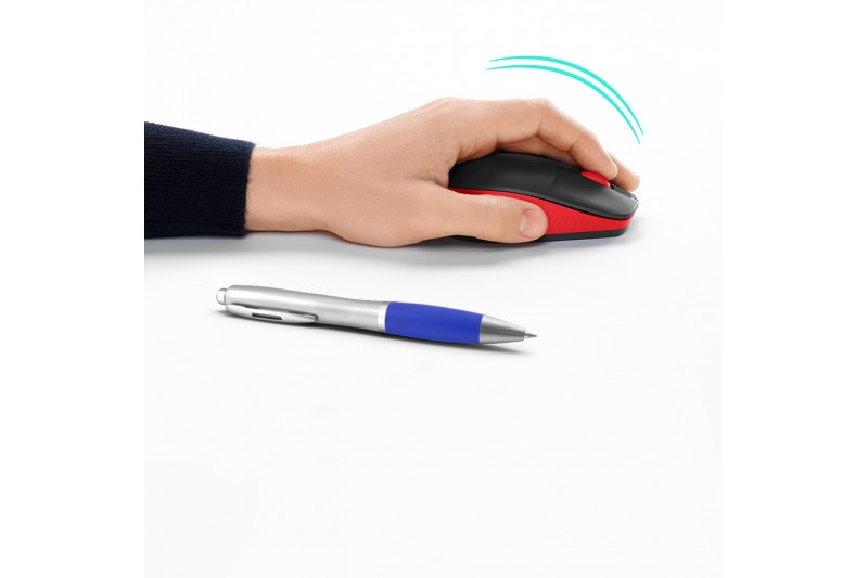 Logitech M190 - souris - rouge * 910-005908 *