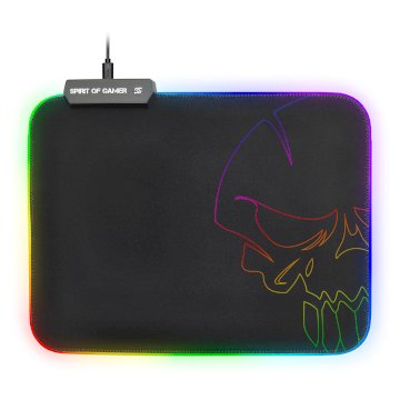 Tapis de Souris Skull RGB Gaming mouse pad - Taille M * SOG-PADMRGB *