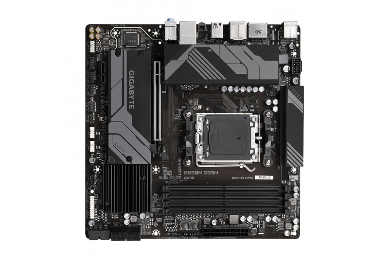 GIGABYTE B650M DS3H ATX Socket AM5  DDR5 VGA DVI HDMI M.2