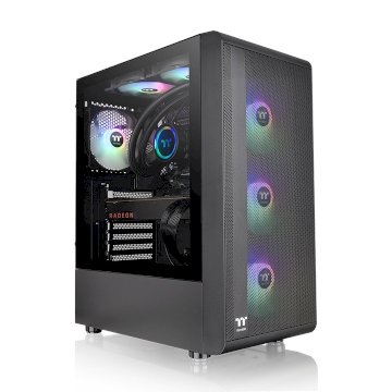 Boitier Thermaltake S200 TG ARGB Mid Tower Chassis ATX noir*CA-1X2-00M1WN-00*
