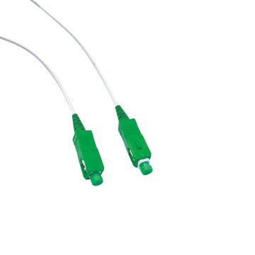 Cordon FO Splx monomode 9/125 G657A2 GRADE B SC APC/SC APC 10m Ivoire*2078014I*