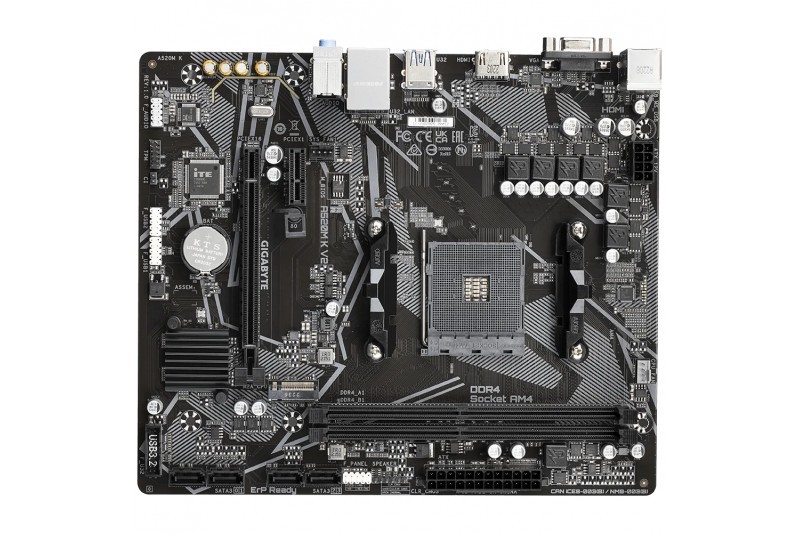 Gigabyte A520M-K V2 mATX Socket AM4  DDR4