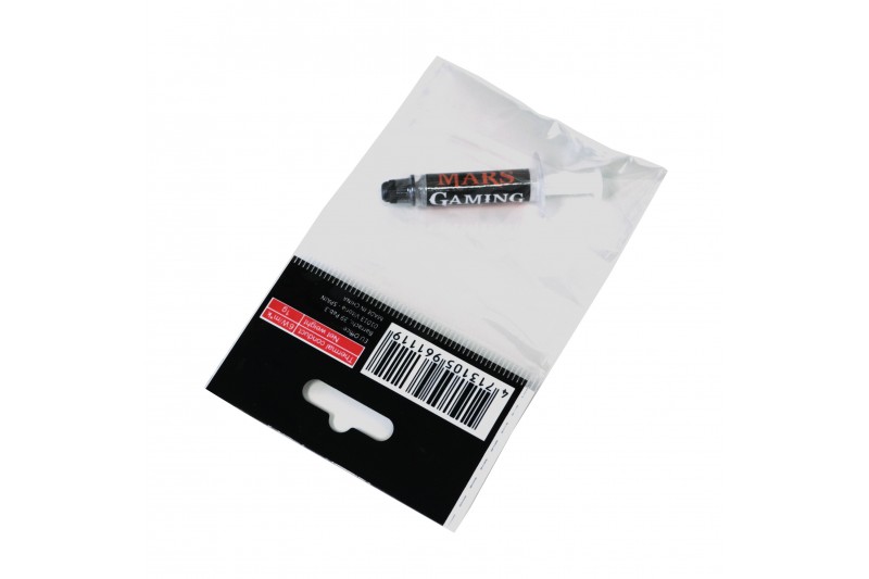 Pate thermique pour CPU 1 gramme Mars Gaming Pate thermique pour CPU 1 gramme Mars Gaming