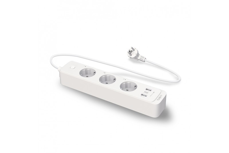 TP-Link Tapo P300 Multiprise Inteligente WiFi x 3 + 2 USB 3.0 et 1 USB-C 18W TP-Link Tapo P300 Multiprise Inteligente WiFi x 3 + 2 USB 3.0 et 1 USB-C 18W