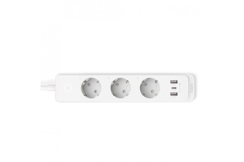 TP-Link Tapo P300 Multiprise Inteligente WiFi x 3 + 2 USB 3.0 et 1 USB-C 18W TP-Link Tapo P300 Multiprise Inteligente WiFi x 3 + 2 USB 3.0 et 1 USB-C 18W