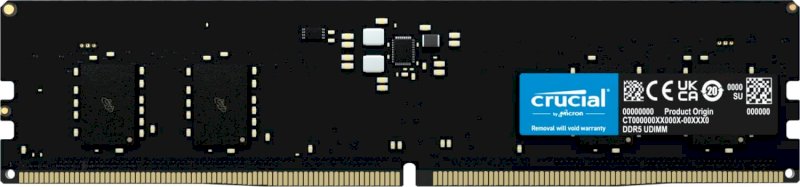 Mémoire DDR5 4800 8Go  * Crucial CT8G48C40U5 *
