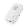 Zyxel PLA6457 - Kit de 2 CPL 2400 Mbps - Branchement mural avec prise