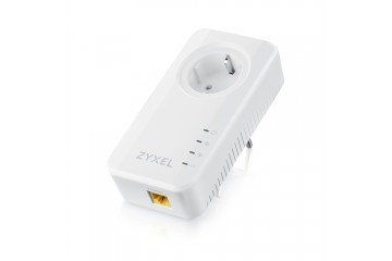 Zyxel PLA6457 - Kit de 2 CPL 2400 Mbps - Branchement mural avec prise