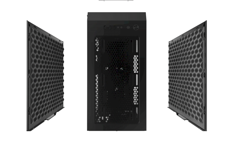 Boitier PC Dust Silent Force ATX mATX noir sans alim sans vitre * DU-CSFB * Boitier PC Dust Silent Force ATX mATX noir sans alim sans vitre * DU-CSFB *