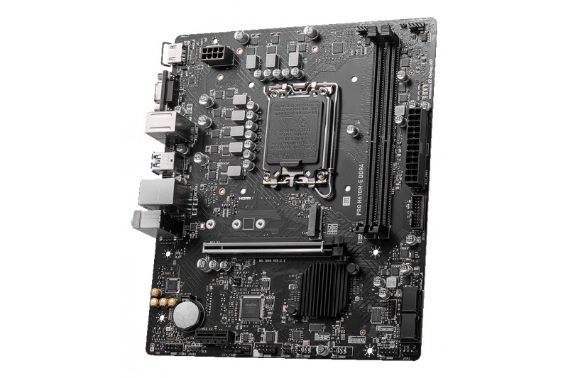 MSI PRO H610M-E DDR4 - CARTE-MÈRE - MICRO ATX - SOCKET LGA1700 - H610 MSI PRO H610M-E DDR4 - CARTE-MÈRE - MICRO ATX - SOCKET LGA1700 - H610