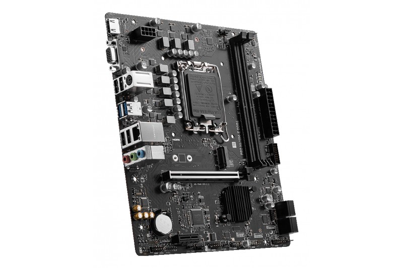 MSI PRO H610M-E DDR4 - CARTE-MÈRE - MICRO ATX - SOCKET LGA1700 - H610 MSI PRO H610M-E DDR4 - CARTE-MÈRE - MICRO ATX - SOCKET LGA1700 - H610