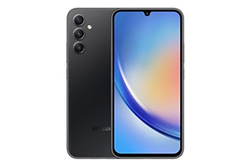 Samsung Galaxy A34 5G - noir génial - 5G smartphone - 128 Go - GSM