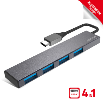 XPAND SMART USB-C / HUB 4 x USB 3.0 * advance HUB-C4U3 *