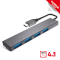XPAND SMART USB-C / HUB 4 x USB 3.0 * advance HUB-C4U3 *