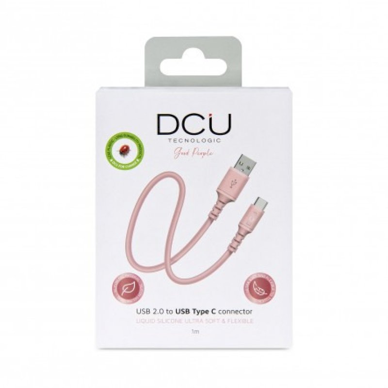 Cable USB-C vers USB 2.0 Rose 1m * DCU 30402070 *