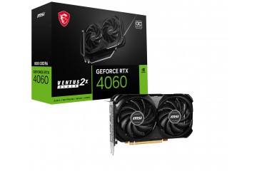 MSI RTX 4060 VENTUS 2X BLACK 8 * 912-V516-004 *