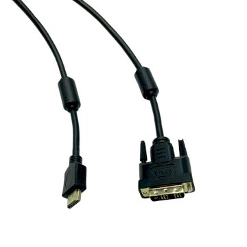 Cordon DVI-D M single link (18+1) - HDMI M - 1.8m * 2040186 *