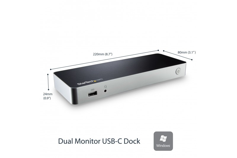 StarTech.com Station d'Accueil USB-C Double Affichage * MST30C2HHPDU *