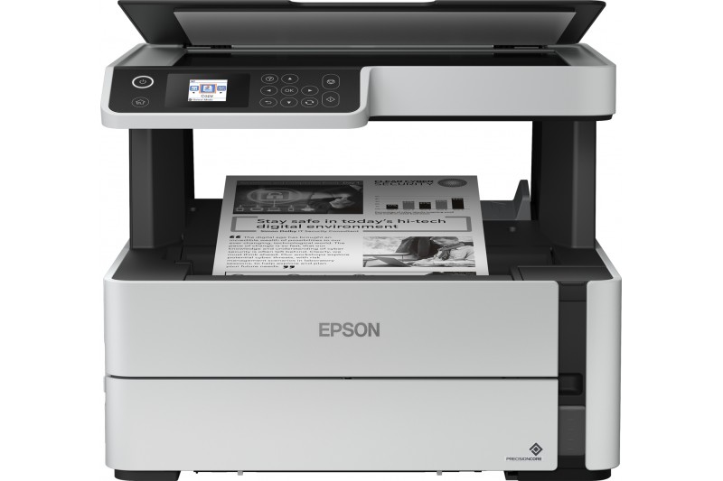Epson EcoTank ET-M2170 - imprimante multifonctions - Noir et blanc Epson EcoTank ET-M2170 - imprimante multifonctions - Noir et blanc