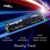 SSD Integral NM2 M.2 2280 PCIe Gen3x2 256go * INSSD256GM280NM2 *