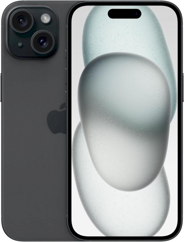 Apple iPhone 15 - noir - 5G smartphone - 128 Go - GSM * MTP03ZD/A *