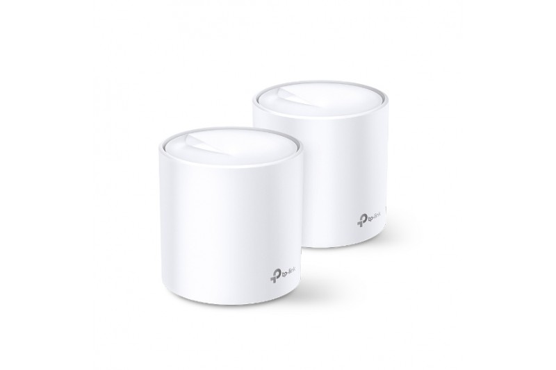 TP-Link Deco X20 V2 - système Wi-Fi - Wi-Fi 6 - de bureau pack de 2 TP-Link Deco X20 V2 - système Wi-Fi - Wi-Fi 6 - de bureau pack de 2