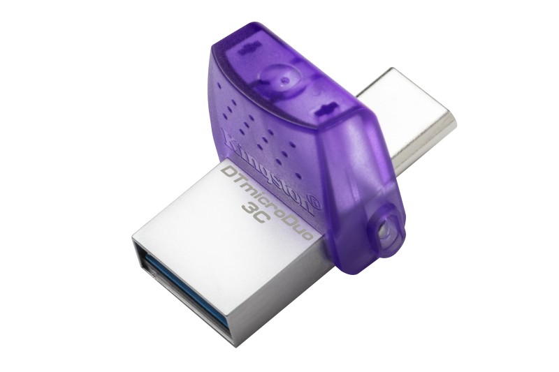Kingston DataTraveler microDuo 3C - clé USB - 128 Go * DTDUO3CG3/128GB *
