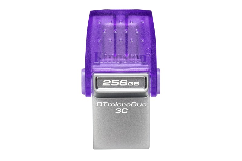 Kingston DataTraveler microDuo 3C - clé USB - 256Go * DTDUO3CG3/256GB *