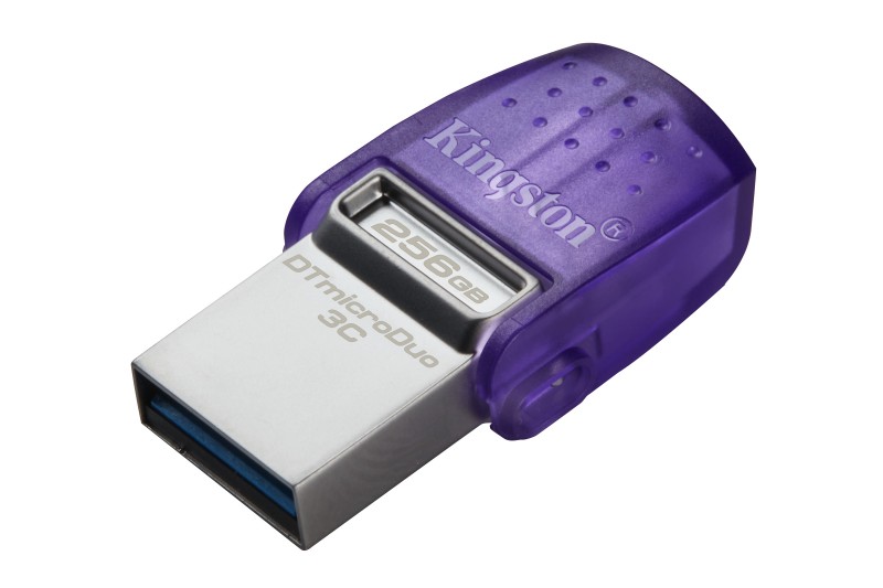 Kingston DataTraveler microDuo 3C - clé USB - 256Go * DTDUO3CG3/256GB *