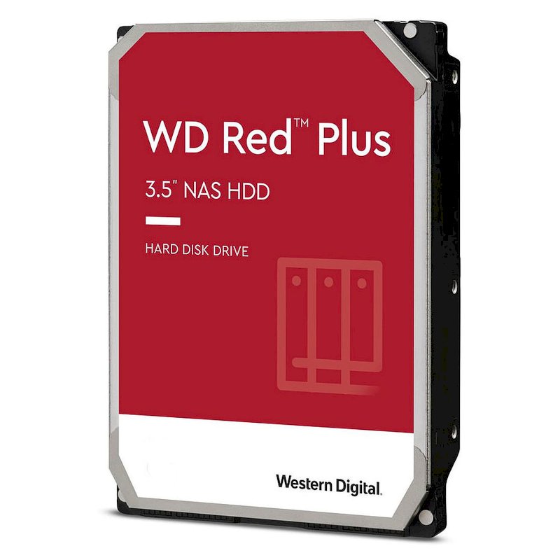 DD Interne 3,5  2To SATA - 64Mo Red Plus *Western Digital  WD20EFPX*