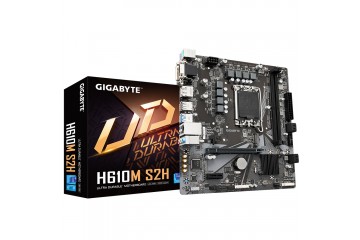 GIGABYTE H610M S2H mATX LGA1700 USB3.0 M.2 H610 DDR5 DP VGA DVI DP HDMI