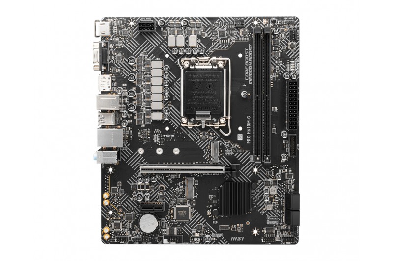MSI PRO H610M-G DDR5 - CARTE-MÈRE - MICRO ATX - SOCKET LGA1700 - H610