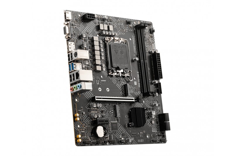 MSI PRO H610M-G DDR5 - CARTE-MÈRE - MICRO ATX - SOCKET LGA1700 - H610