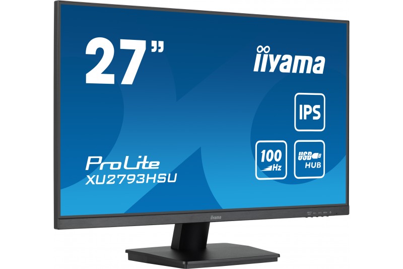 Moniteur iiyama ProLite XU2793HSU-B6 Hdmi DP 100Hz 27 - LED 1ms IPS Multm