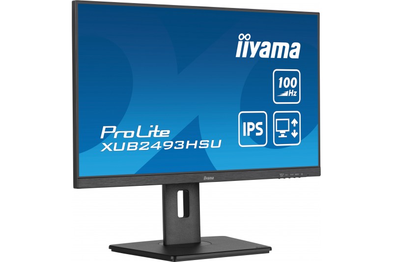 Moniteur iiyama ProLite XUB2493HSU-B6 Hdmi DP 23.8 - LED 1ms IPS 100Hz Multm