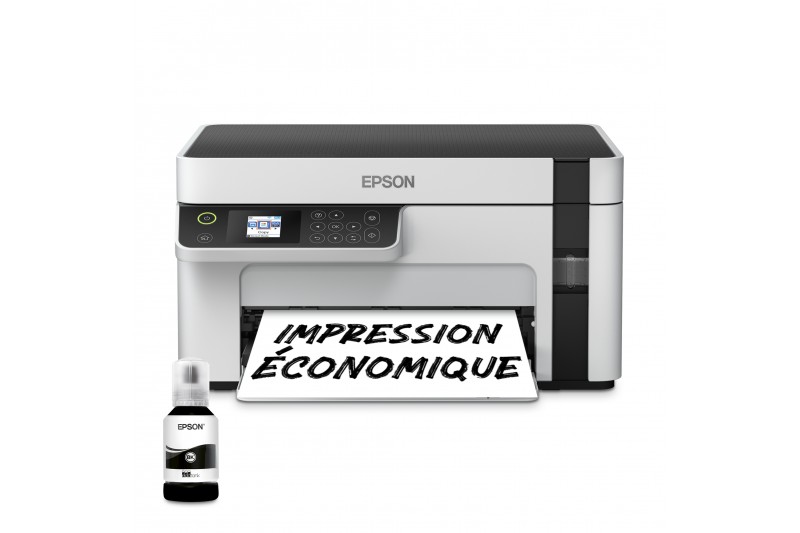 Epson EcoTank ET-M2120 - imprimante multifonctions - Noir et blanc Epson EcoTank ET-M2120 - imprimante multifonctions - Noir et blanc